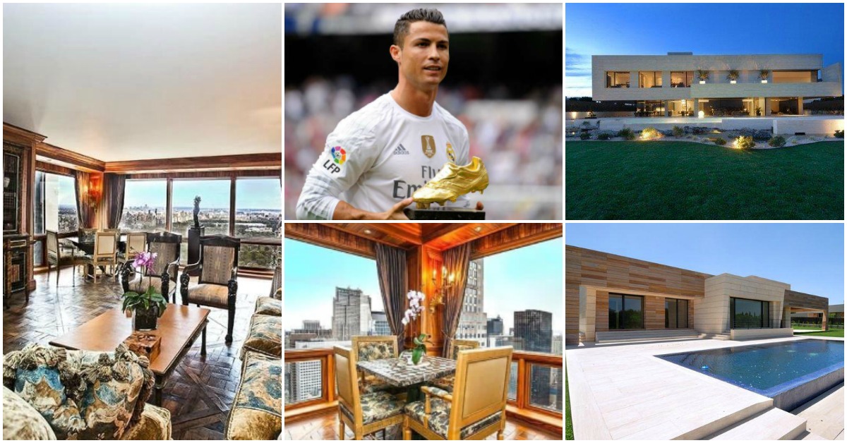 The Most Expensive Houses Owned By Cristiano Ronaldo