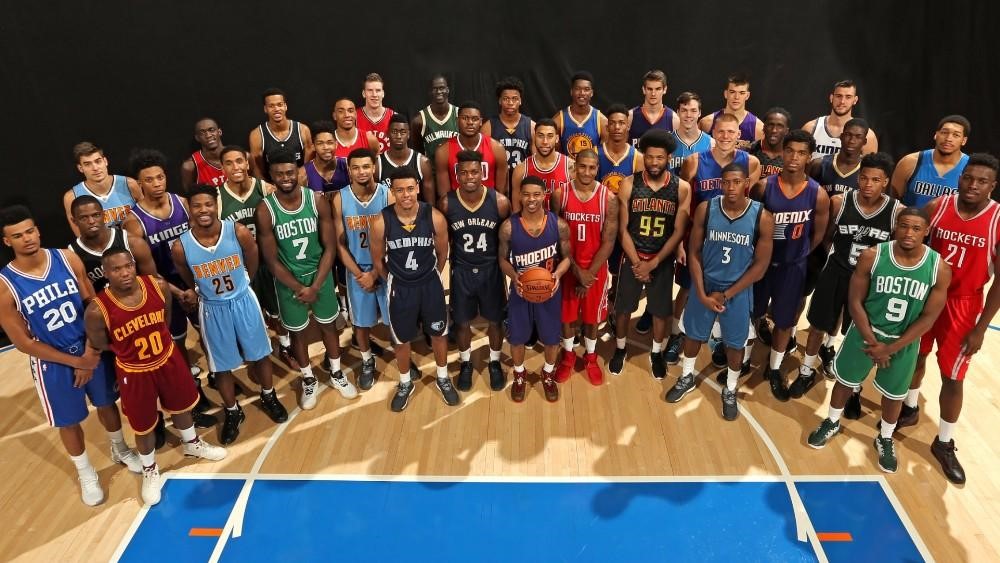 The First Scene of a Rivalry? The 2017 NBA Rookie Photo Shoot