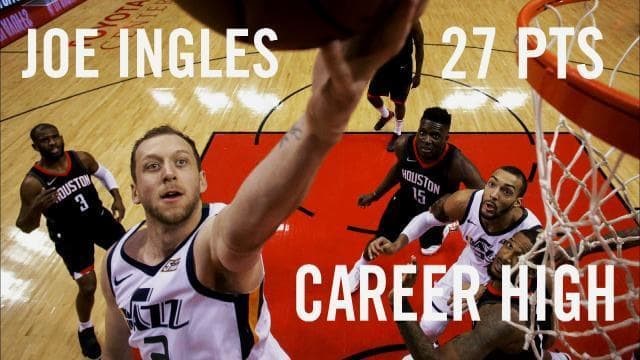 Day 19 of the NBA Playoffs: Ingles, Jazz Stun Rockets in Game 2