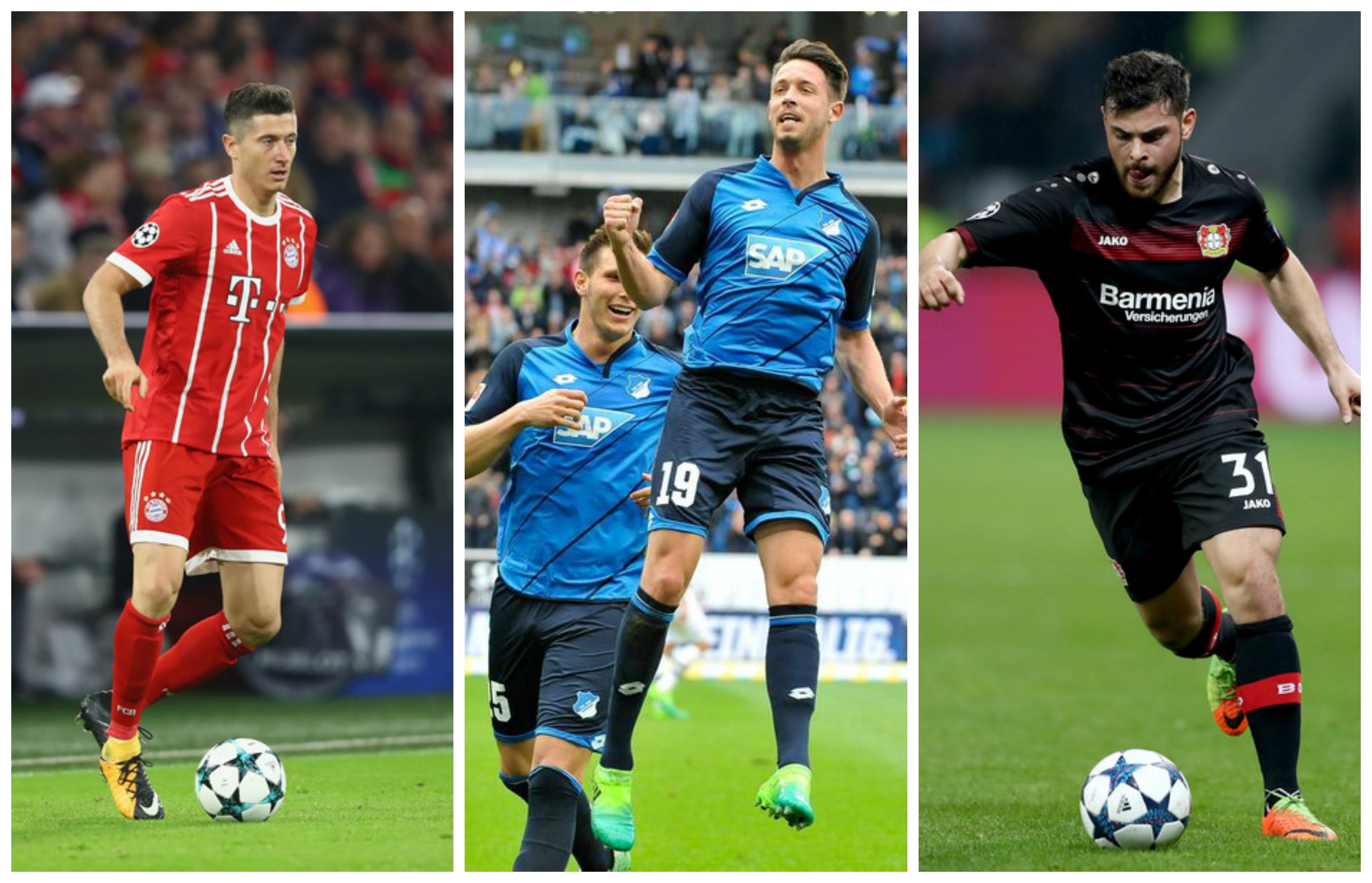 Top 3 Scorers of the 2017-18 Bundesliga