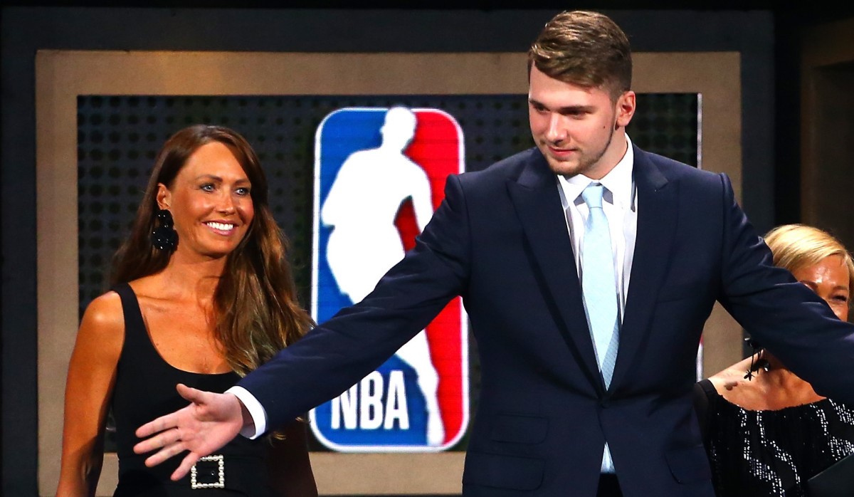 Luka Doncic’s Hot Mom Stole The Show at the 2018 NBA Draft