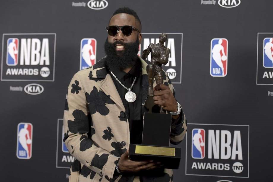 As Expected, James Harden Wins 2018 NBA MVP Award