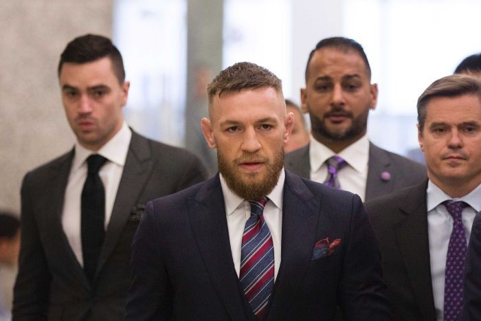 Conor McGregor Exits Courtroom Virtually Unscathed